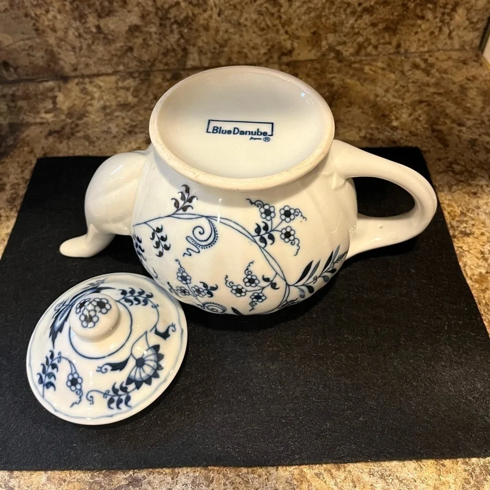 Vintage blue danube